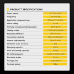 AUTOOL LM708 Automotive AC Refrigerant Recovery Machine, Two Tank for R134a HFO1234fy Fully Automatic Filling Machine, W/ HP LP HP+LP Filling Selection, HVAC Le - Image 2