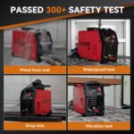 ARCCAPTAIN 55A Plasma Cutter,Non-Touch Pilot ARC Air Plasma Cutting Machine,Large LED Display,1/2" Clean Cut,Post Flow,120/240V Dual Voltage IGBT Inverter,2T/4T - Image 6