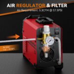 ARCCAPTAIN 55A Plasma Cutter,Non-Touch Pilot ARC Air Plasma Cutting Machine,Large LED Display,1/2" Clean Cut,Post Flow,120/240V Dual Voltage IGBT Inverter,2T/4T - Image 7