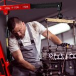 Lafati 2-Ton (4,000 lbs) Heavy-Duty Folding Hydraulic Motor Engine Hoist Crane Jack, Cherry Picker Hickened Steel Air Hydraulic Truck Shop Crane with Hitch - Image 6