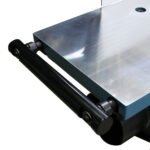 Baileigh Industrial BA9-1020165 IJ-833 110V 1.3 HP 12000 RPM Spiral Cutterhead With 16 Carbide Inserts Extendable 51 in. Table Adjustable Fence 8 in. Benchtop W - Image 3