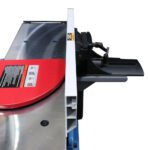 Baileigh Industrial BA9-1020165 IJ-833 110V 1.3 HP 12000 RPM Spiral Cutterhead With 16 Carbide Inserts Extendable 51 in. Table Adjustable Fence 8 in. Benchtop W - Image 4