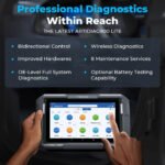 TOPDON Latest Car Diagnostic Scan Tool AD900 LITE OBD2 Scanner Wireless Bidirectional All System Scanner with Active Test, 8+ Reset Services - Image 4