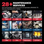 Autel Scanner MaxiCOM MK808S-TS Car Diagnostic Scan Tool Bi-directional OBD2 Scanner TPMS /Relearn Tool 28 Service FCA AutoAuth Upgrade of MK808BT PRO MK808S - Image 2