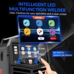 GZ GUOZHI 110V/220V 210A MIG Welder, 8 in 1 Multi-Process Aluminum Welding Machine, Pulse MIG, Gas MIG/MAG, Gasless Flux Core MIG, Lift TIG, Stick, Spot Welding - Image 2