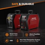 ARCCAPTAIN iControl Cut55 Pro Non-Touch Pilot Arc Plasma Cutter, w/ APP Control, 110V/220V, 3/4 inch Maximum Cut, DC Inverter IGBT, LED Display and 2T/4T - Image 2