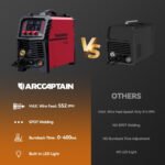 ARCCAPTAIN 6 in 1 MIG Welder Machine, 200A Gas Welders w/ Flux Core MIG/Stick/Lift TIG/Spot Welding/Spool Gun Function - Image 3