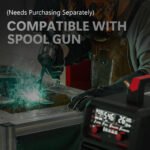 YesWelder MIG-205DS PRO 4-in-1 Welding Machine, 205Amp, 110/220V, 16.14 x 7.87 x 14.57 in, 34.2 lb - Image 7