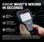 Innova 5610 OBD2 Bidirectional Scanner Diagnostic Tool, Pro Check Engine Code Reader & Reset Tool for Most Vehicles, Live Data, ABS, SRS, TPMS - Updates Include - Image 2