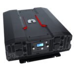 Cummins 4000 Watt Power Inverter Modified Sine Wave Truck Inverter 12V to 110 Volts Four AC Outlets Two USB Ports (Full Cable Kit Included) CMN4000W