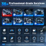 XTOOL D7 V2.0 Automotive Bi-Directional Scan Tool, Full System Ai-Assisted OBD2 Scanner Code Reader with ECU Cod-ing, 36+ Services - Image 4