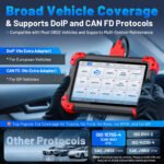 XTOOL D7 V2.0 Automotive Bi-Directional Scan Tool, Full System Ai-Assisted OBD2 Scanner Code Reader with ECU Cod-ing, 36+ Services - Image 7