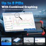 XTOOL D7 V2.0 Automotive Bi-Directional Scan Tool, Full System Ai-Assisted OBD2 Scanner Code Reader with ECU Cod-ing, 36+ Services - Image 8