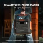 Jackery Explorer 2000 v2 2035W Continuous/2190W Peak Portable Power Station for Camping, Emergency - Image 6