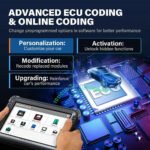 TOPDON Phoenix Plus Automotive Bi-Directional Diagnostic Scan Tool,Code Reader With Topology Map,OEM Full System, 41+ Service - Image 2