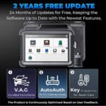 TOPDON Phoenix Plus Automotive Bi-Directional Diagnostic Scan Tool,Code Reader With Topology Map,OEM Full System, 41+ Service - Image 7