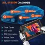 Foxwell GT60 BT Bluetooth OBD2 Scanner All System Automotive Diagnostic Scan Tool 24 Maintenance Functions ABS Bleeding Car Code Reader - Image 2