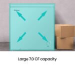 Hisense 7 cu. ft. Garage Ready Chest Freezer- White - Image 2