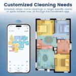 AIRROBO L50+ Robot Vacuum & Mops - Self Empty, Ultrasonic Carpet Detection, 75 Days Hands-Free, 180min Runtime, Smart App Control - Image 7