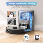 AIRROBO L40+ Robot Vacuum Cleaner and Mop Combo - 75-Day Self-Empty Bin, 180 Min Runtime, App and Voice Control - Image 4