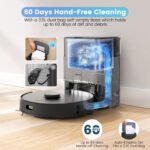 AIRROBO L40+ Robot Vacuum Cleaner and Mop Combo - 75-Day Self-Empty Bin, 180 Min Runtime, App and Voice Control - Image 6