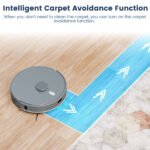 AIRROBO T25+ Robot Vacuum and Mop Cleaner - Self-Empty, 5500Pa Suction, Ultrasonic Carpet Detection - Image 6