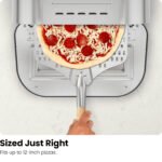 Chefman High Heat Indoor Electric Pizza Oven - Makes 12 Inch Pizzas, 800°F Max Temp - Stainless Steel - Image 5