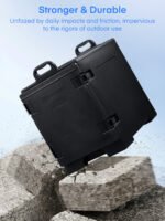 82Qt LLDPE Insulated Food Pan Carrier, Catering Hot Box Food Warmer w/Wheels, Stackable Design, Handles, Front Loading Food Warmer for Restaurant Canteen Family - Image 4