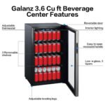 Galanz 3.6 Cu ft 116 Can Beverage Refrigerator - Image 4