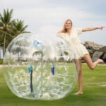 KFFKFF 4FT/1.2M Inflatable Bumper Balls 2-Pack Sumo Zorb Balls for Teens & Adults