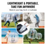 KFFKFF 4FT/1.2M Inflatable Bumper Balls 2-Pack Sumo Zorb Balls for Teens & Adults - Image 5