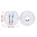 KFFKFF 4FT/1.2M Inflatable Bumper Balls 2-Pack Sumo Zorb Balls for Teens & Adults - Image 6