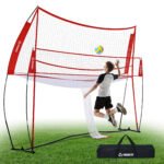 Patiassy 14 ® 11FT Volleyball Training Equipment Practice Net Station for Hitting Serving Passing Practice Backyard Indoor Outdoor