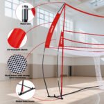 Patiassy 14 ® 11FT Volleyball Training Equipment Practice Net Station for Hitting Serving Passing Practice Backyard Indoor Outdoor - Image 4