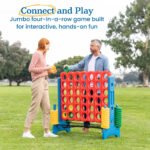 ECR4Kids Jumbo 4-To-Score with Mesh Net and Carry Bag, Assorted - Image 3