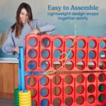 ECR4Kids Jumbo 4-To-Score with Mesh Net and Carry Bag, Assorted - Image 5