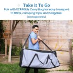 ECR4Kids Jumbo 4-To-Score with Mesh Net and Carry Bag, Assorted - Image 7