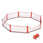 GoSports Gagagon 15 ft Gaga Ball Pit - Portable Indoor/Outdoor Game Set - Includes 2 Balls and Carrying Case