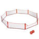 GoSports Gagagon 15 ft Gaga Ball Pit - Portable Indoor/Outdoor Game Set - Includes 2 Balls and Carrying Case - Image 7