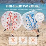 KFFKFF 2-Pack 5FT/1.5M Inflatable Bumper Balls Sumo Zorb Balls for Teens & Adults - Image 2