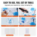 KFFKFF 2-Pack 5FT/1.5M Inflatable Bumper Balls Sumo Zorb Balls for Teens & Adults - Image 5