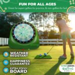 SWOOC Games - Bull Chipper™️| Giant Golf Darts (Over 6ft Tall) w/ 10+ Golf Games | Backyard Golf Game with Air Pump | Yard Games for Adults | Giant Outdoor Game - Image 2