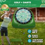 SWOOC Games - Bull Chipper™️| Giant Golf Darts (Over 6ft Tall) w/ 10+ Golf Games | Backyard Golf Game with Air Pump | Yard Games for Adults | Giant Outdoor Game - Image 5