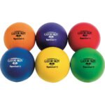 S&S Worldwide Gator Skin Special-7 Balls. 7" PU Coated Foam Balls with a Lively Medium Density Foam Core. No-Sting Balls for kids and teens are Great for GaGa P