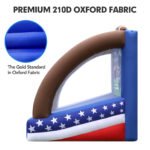 Wellcomer Inflatable Football Throwing Target with blower, Carnival Sport Game - Type B - Image 3