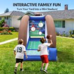 Wellcomer Inflatable Football Throwing Target with blower, Carnival Sport Game - Type B - Image 5