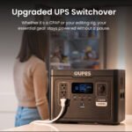 OUPES Exodus 1500 Portable Power Station,1488Wh LiFePO4 Battery,1500W AC/140W USB-C Output, Fast Charge, Solar Generator for Camping,Emergency, RV, Off-Grid Liv - Image 6