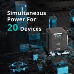 GreenOE Portable Power Station, 2074Wh LFP Battery, Expandable to 6394Wh, 110V 2200W AC Output,Solar Generator for Home Use, Camping Accessories, Emergencies, P - Image 7