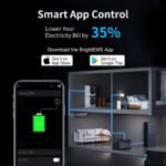 ABOK 3600W 3840Wh Solar Generator, Portable Power Station with 400W Solar Panel for Home, Camping, RV & Outages(Ark3600+PV400) - Image 3