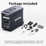 Solarplay 3600W (Peak 6600W) Portable Power Station 3840Wh LiFePO4 Battery UPS Solar Generator with 15 Outputs for Outdoor Home Backup Emergency - Image 8